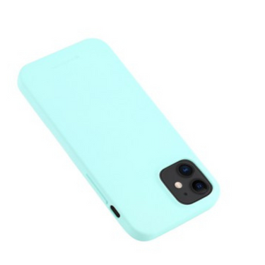 iPhone 12 Pro Max Compatible Case with Premium Soft Feeling Jelly - Mint